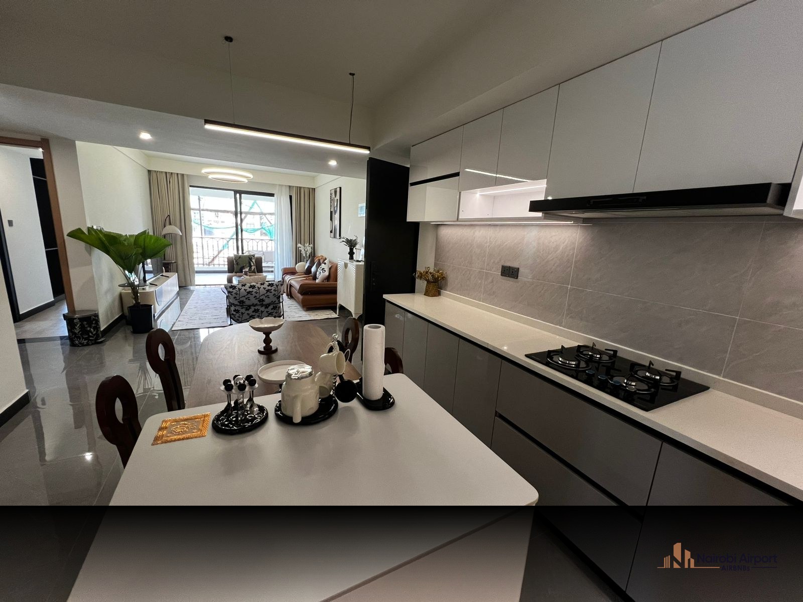 Furnished apartment building near JKIA airport, Nairobi